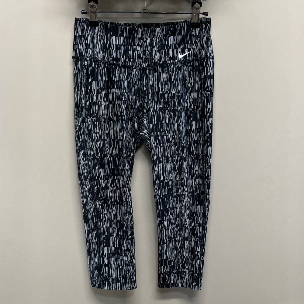 Nike Power Play Screen Printed Capri Crop Leggings Training Pants XS